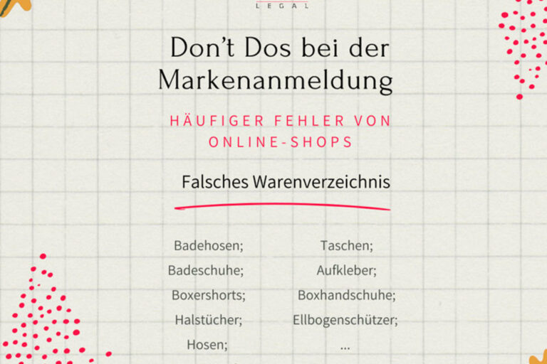 Markenanmeldung-Verzeichnis-Onlineshop-Mobile